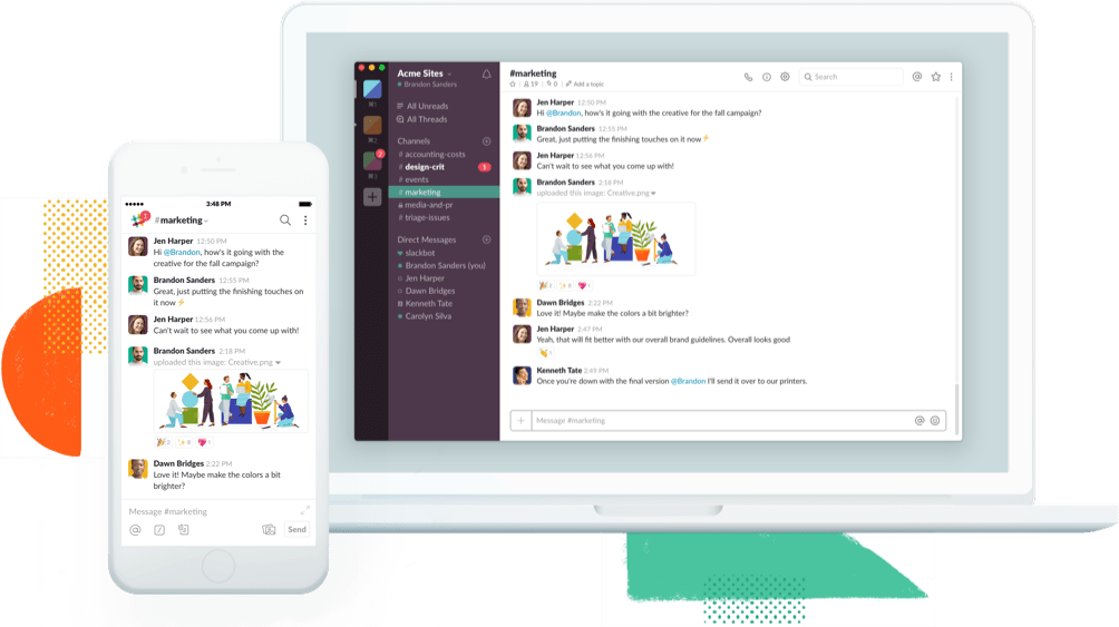 Slack screenshot