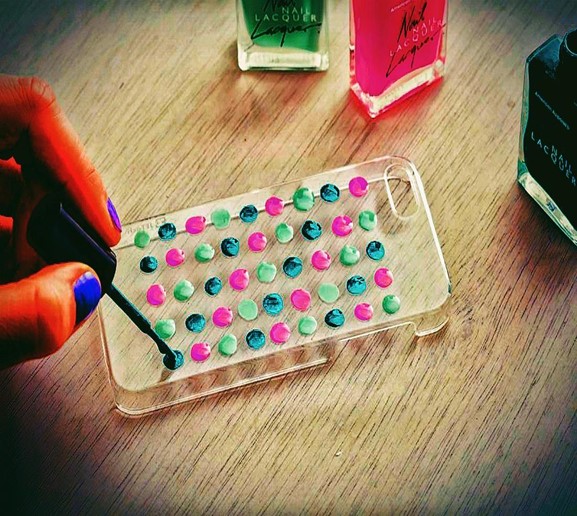 DIY Nail Polish Case