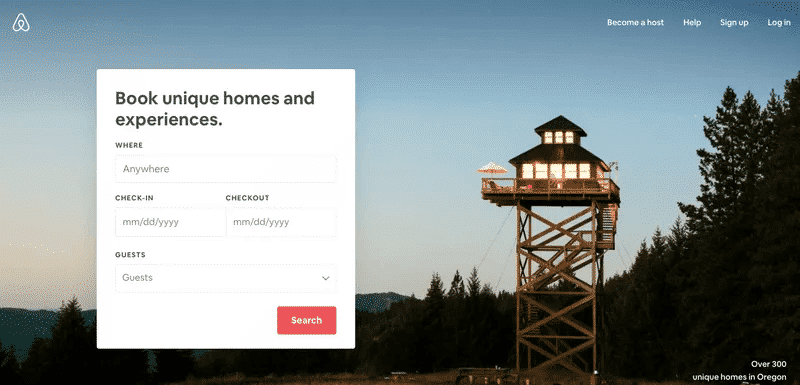 7 Best User Onboarding Practices 1 airbnb home