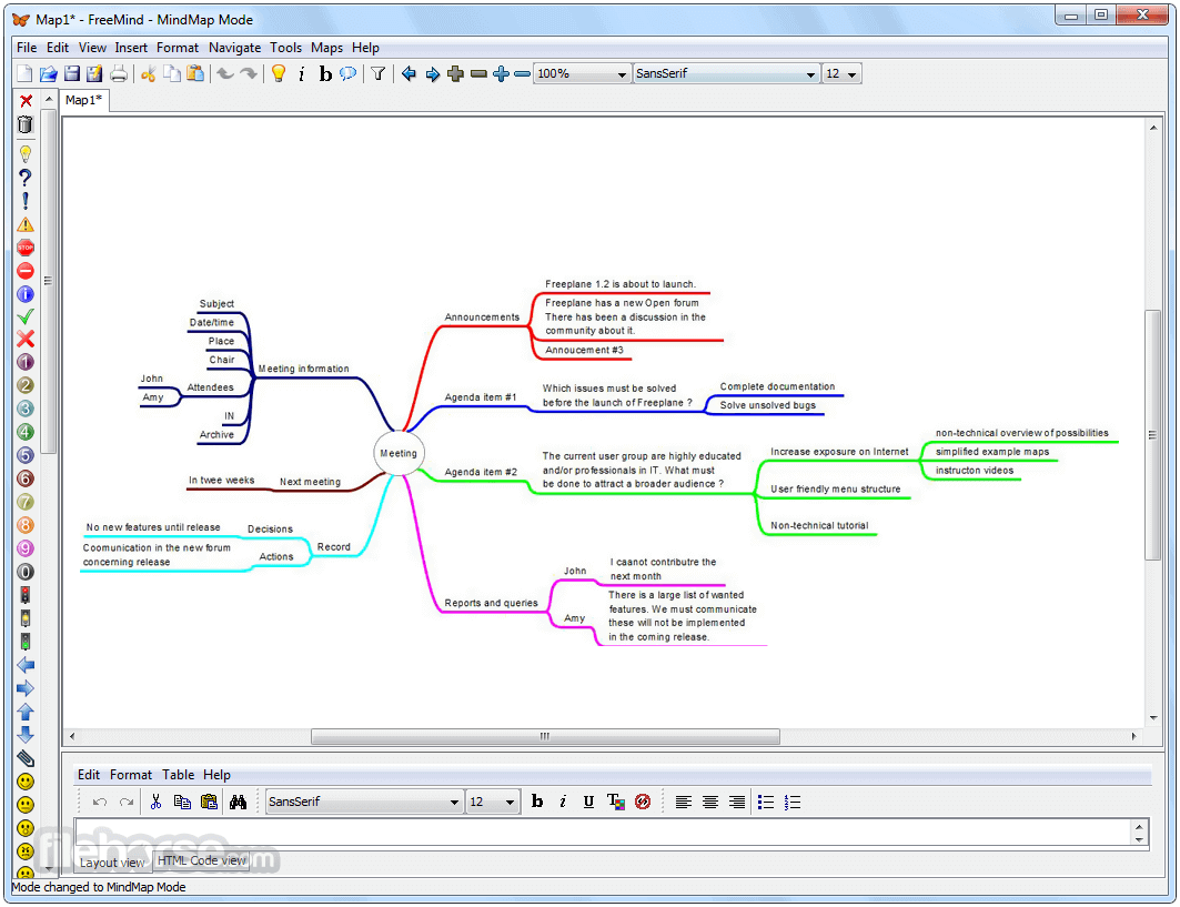 best free mind mapping software 2020