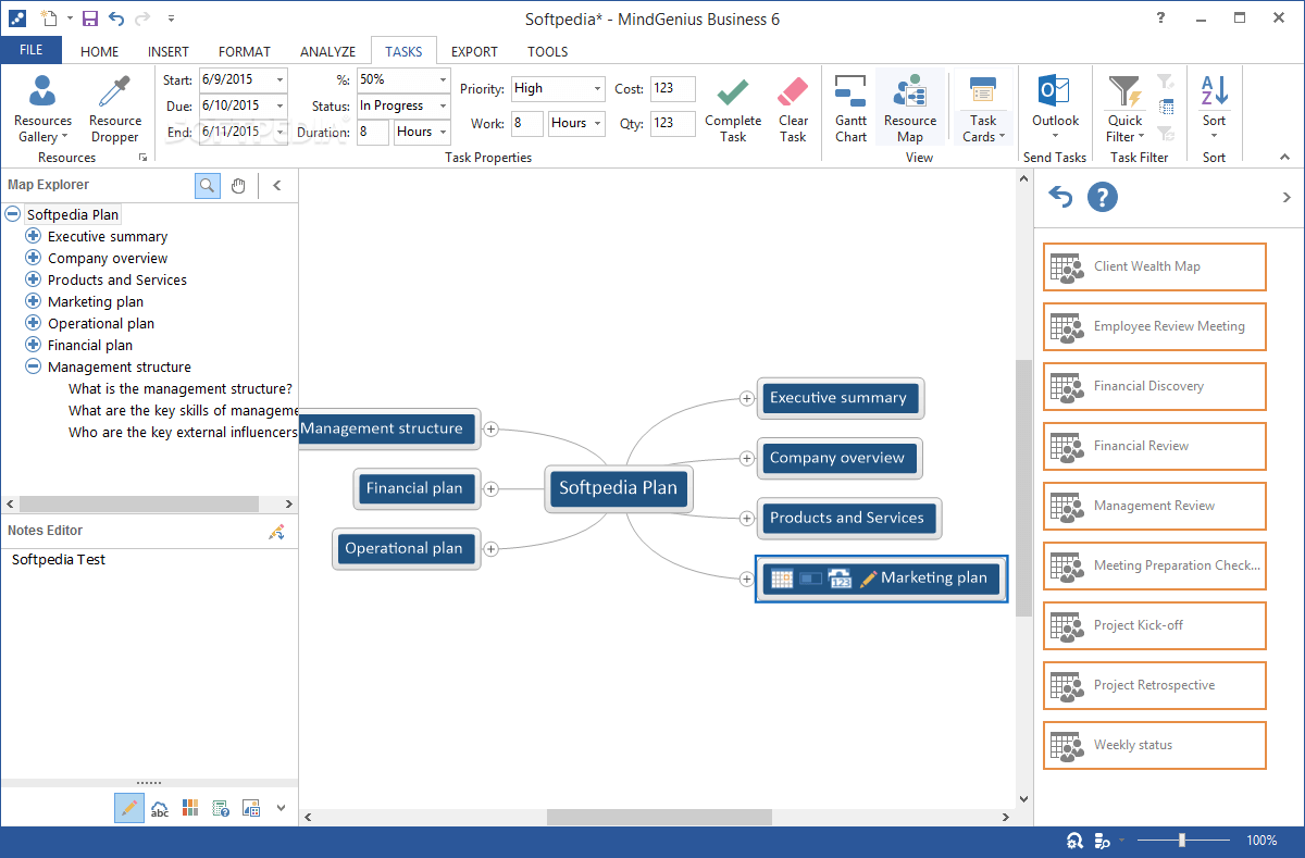 Mind Mapping Software Comparison Chart